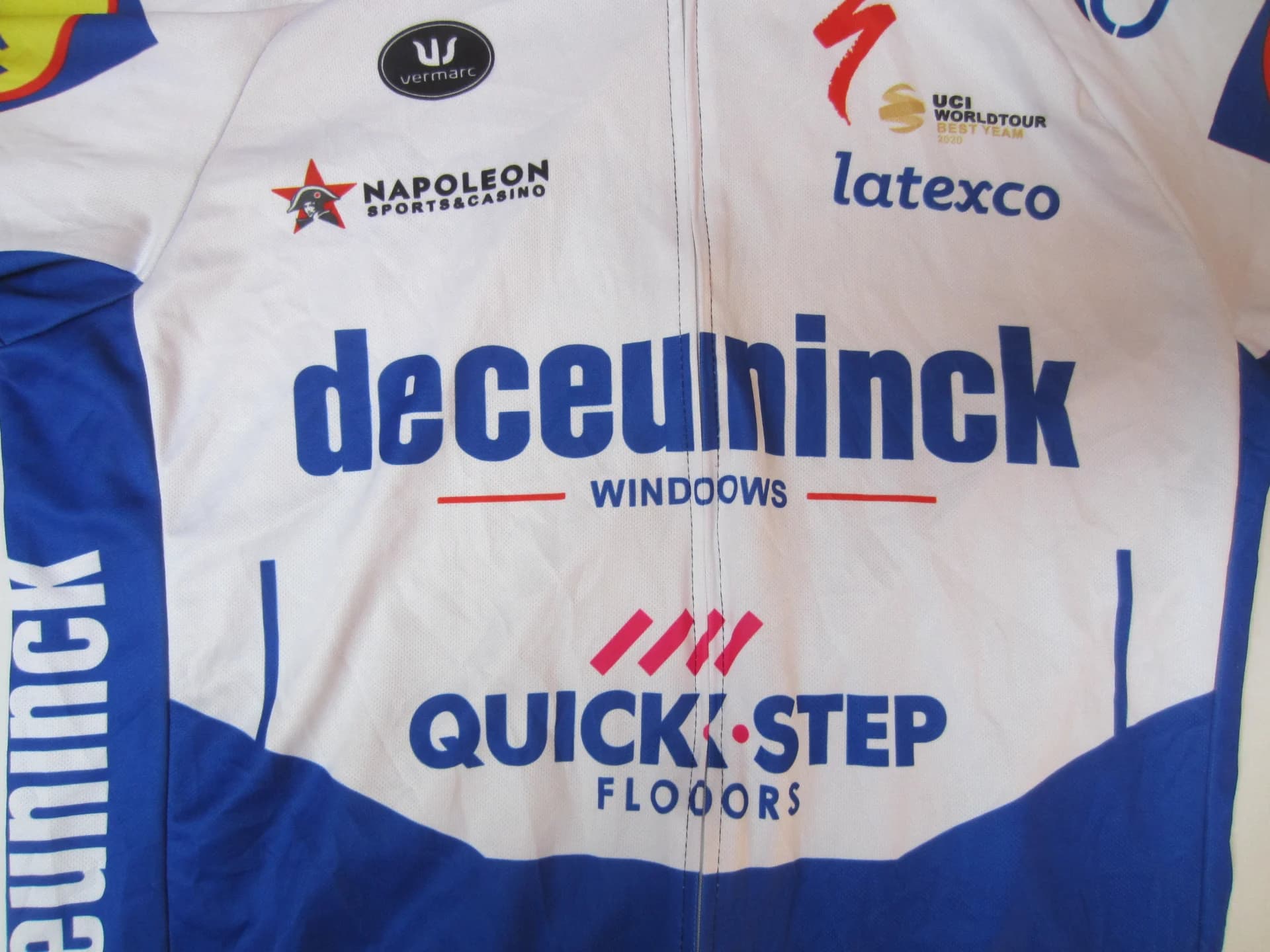 bluza ciclism Deceuninck Quick-Step, masura XXL, stare f.buna - ca noua – fotografia 4 din 8