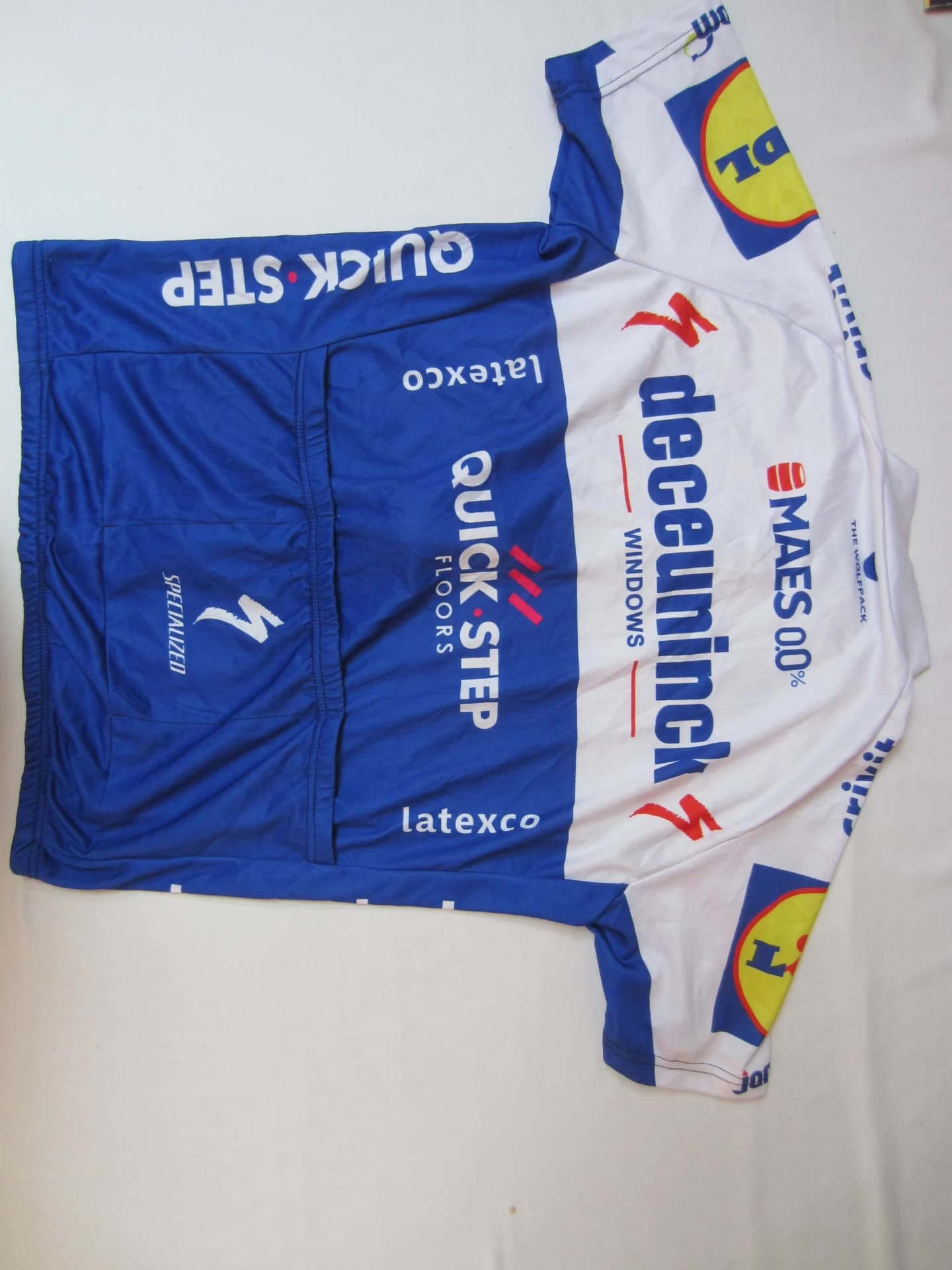 bluza ciclism Deceuninck Quick-Step, masura XXL, stare f.buna - ca noua – fotografia 6 din 8