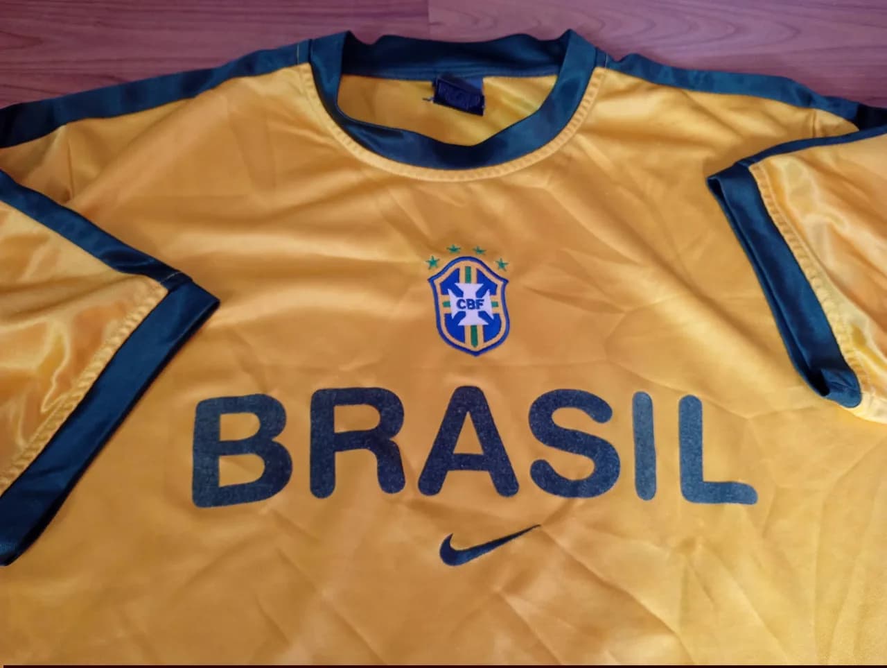 tricou brazilia retro original Nike – fotografia 3 din 6