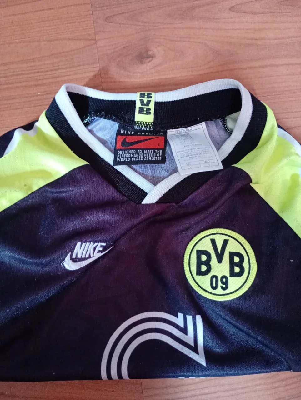tricou Bvb Dortmund retro 1995 mărime copii – fotografia 3 din 3