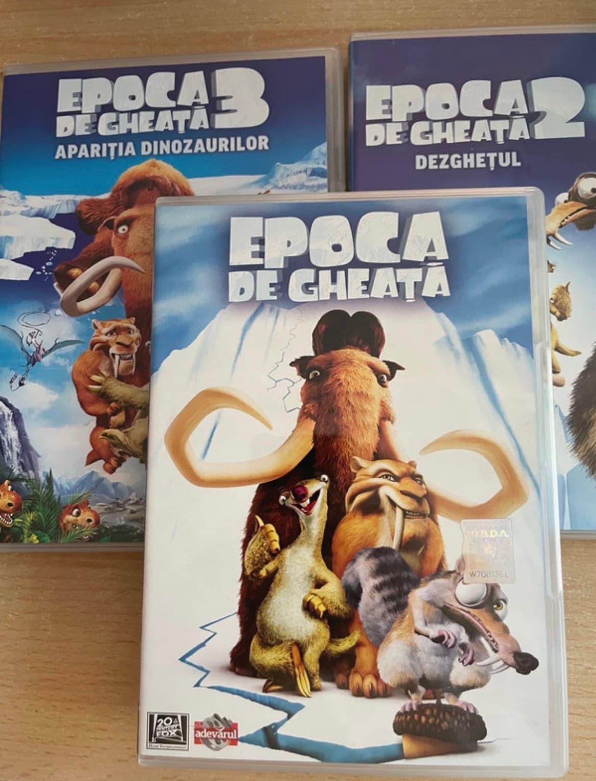 DVD Epoca de gheata 3 buc – fotografia 2 din 4