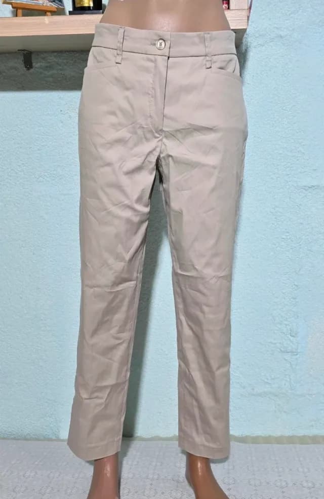 Pantaloni de vara, dama cu talie inalta, M