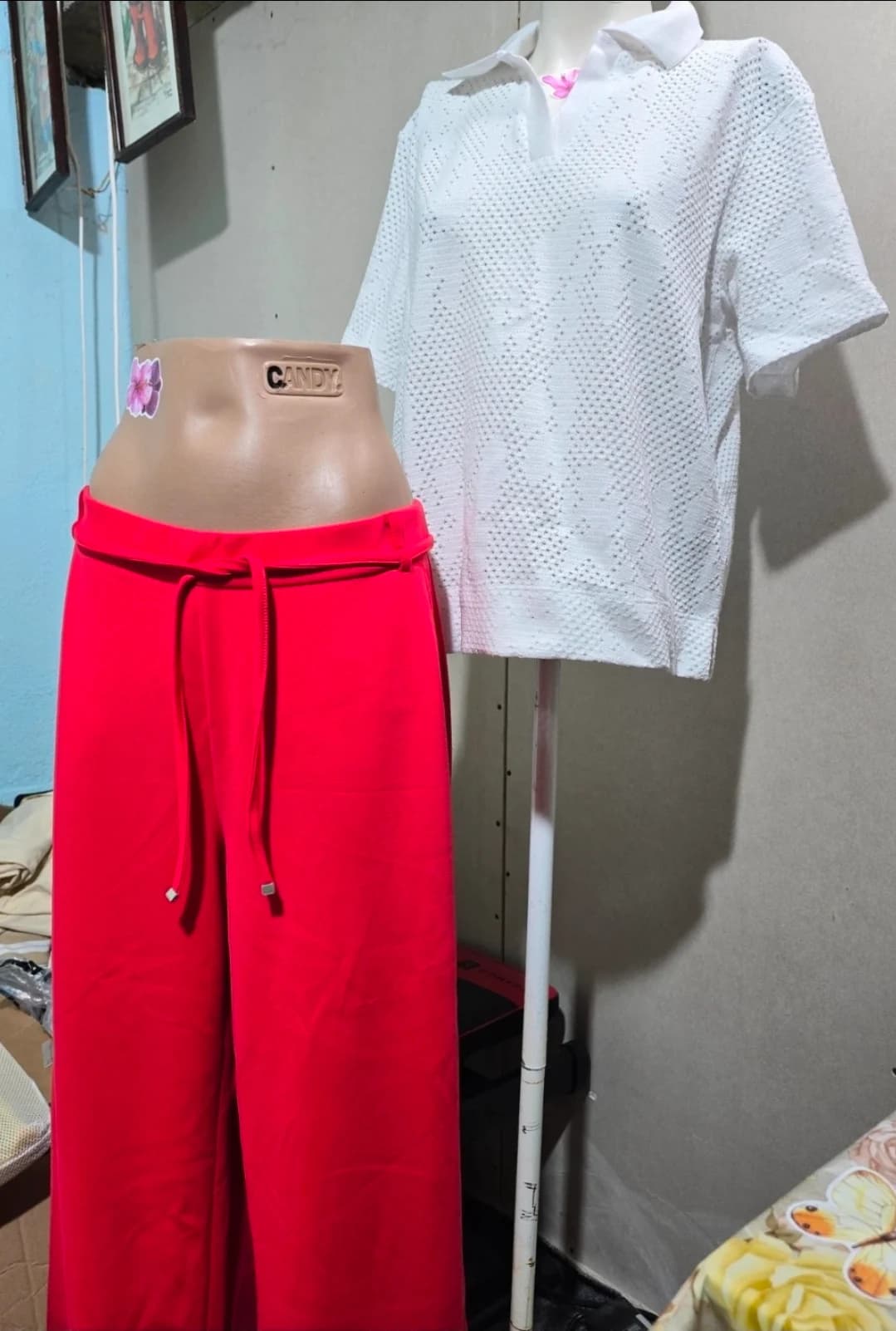 Pantaloni de vara dama largi Rabe, marime 3XL