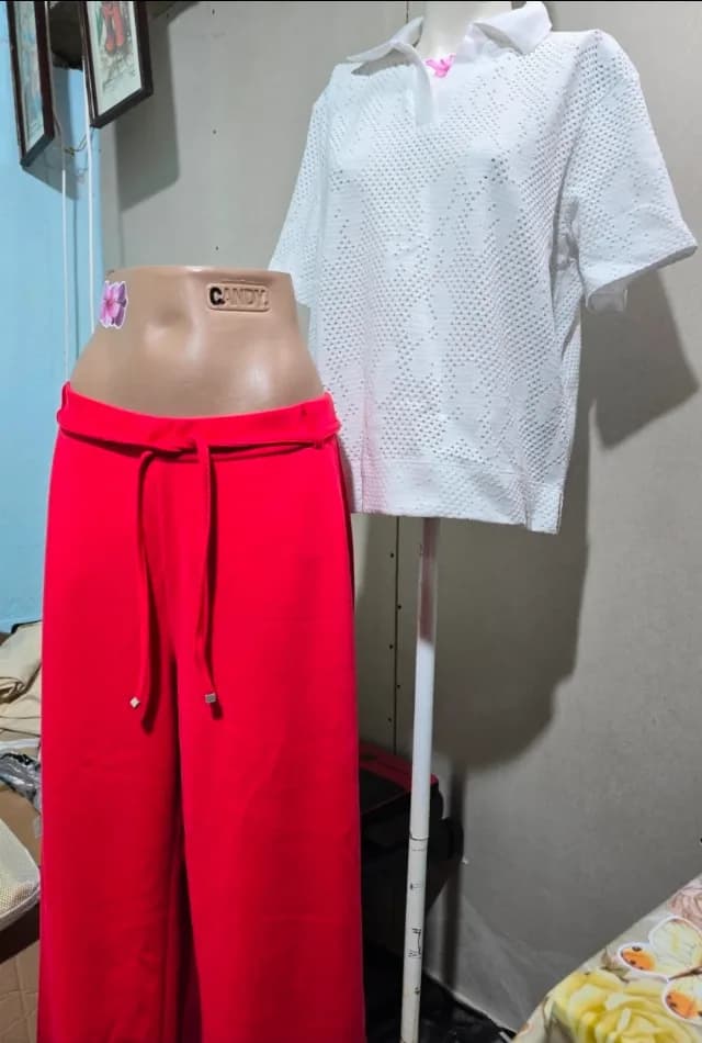 Pantaloni de vara dama largi Rabe, marime 3XL
