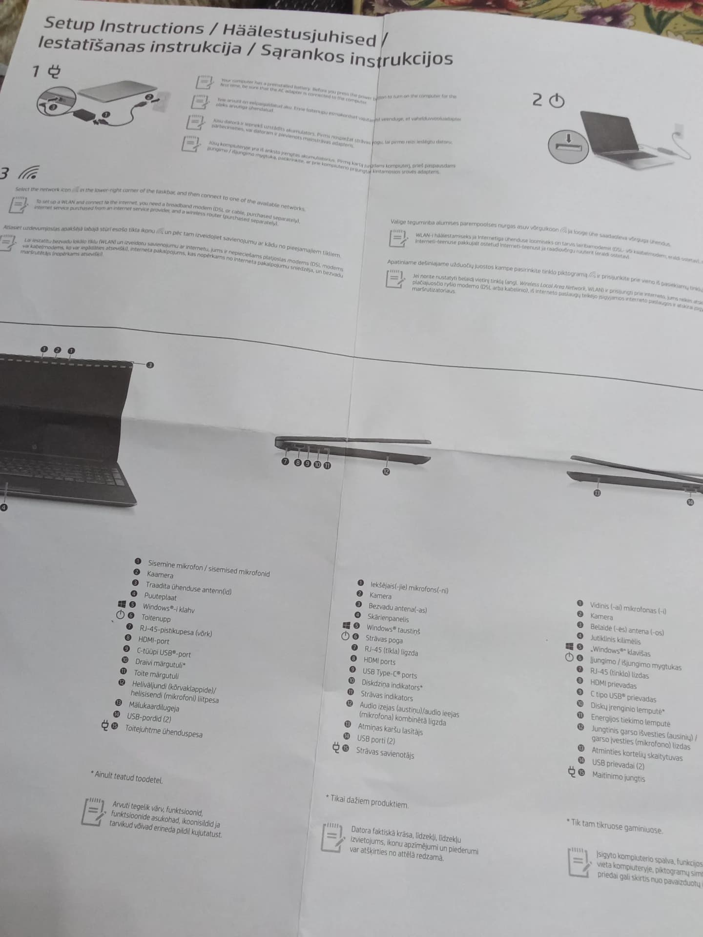 Laptop gaming HPX