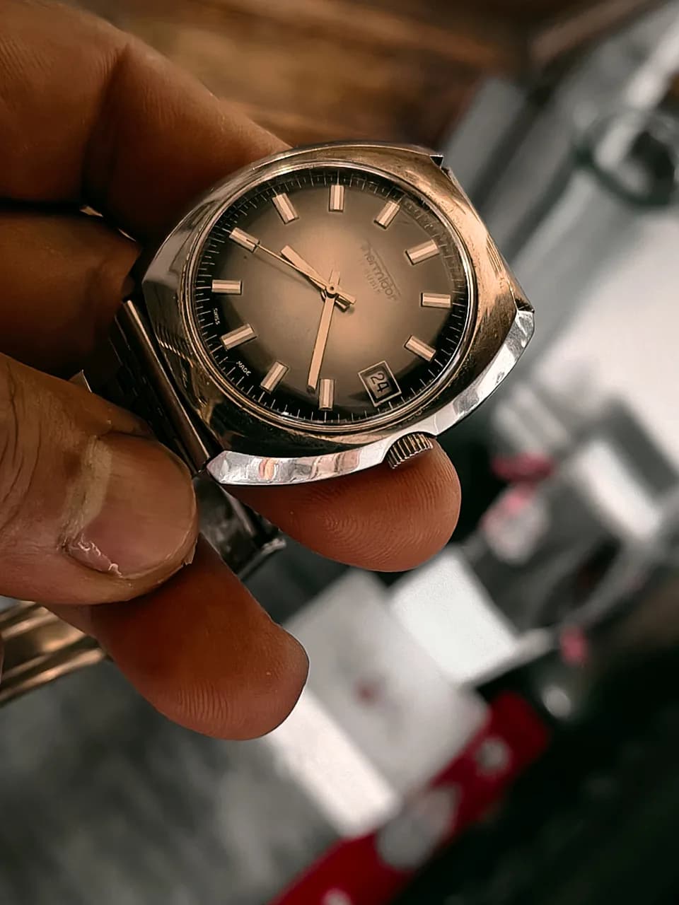 ceas Thermidor 17 Jewels elvețian mecanic barbatesc
