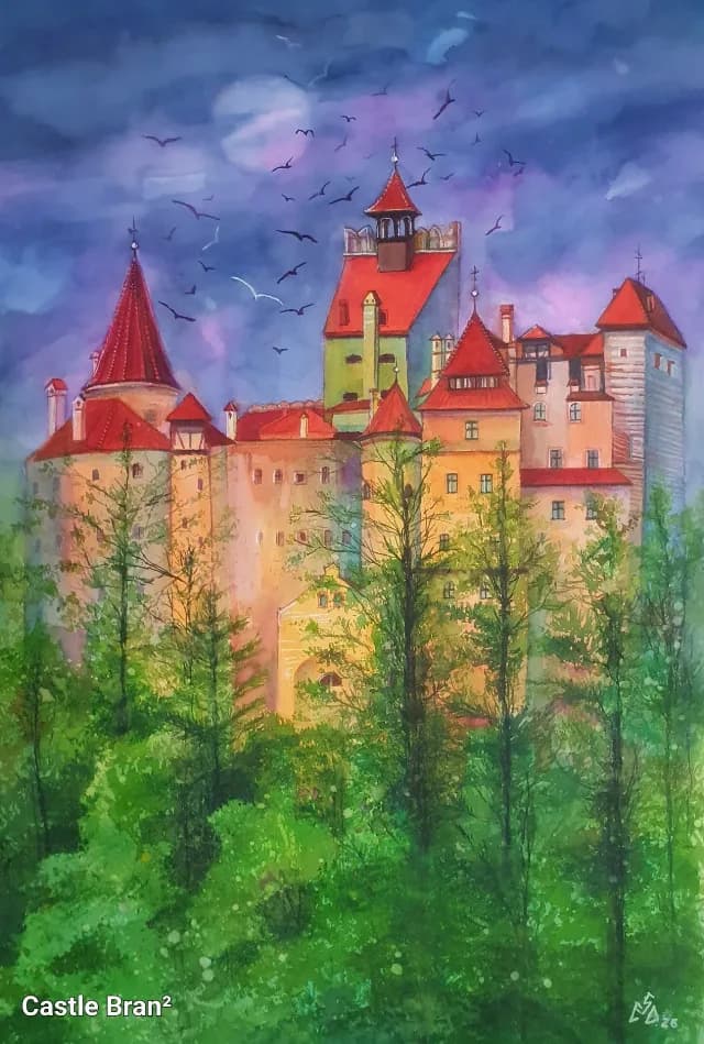 Tablou Castelul Bran