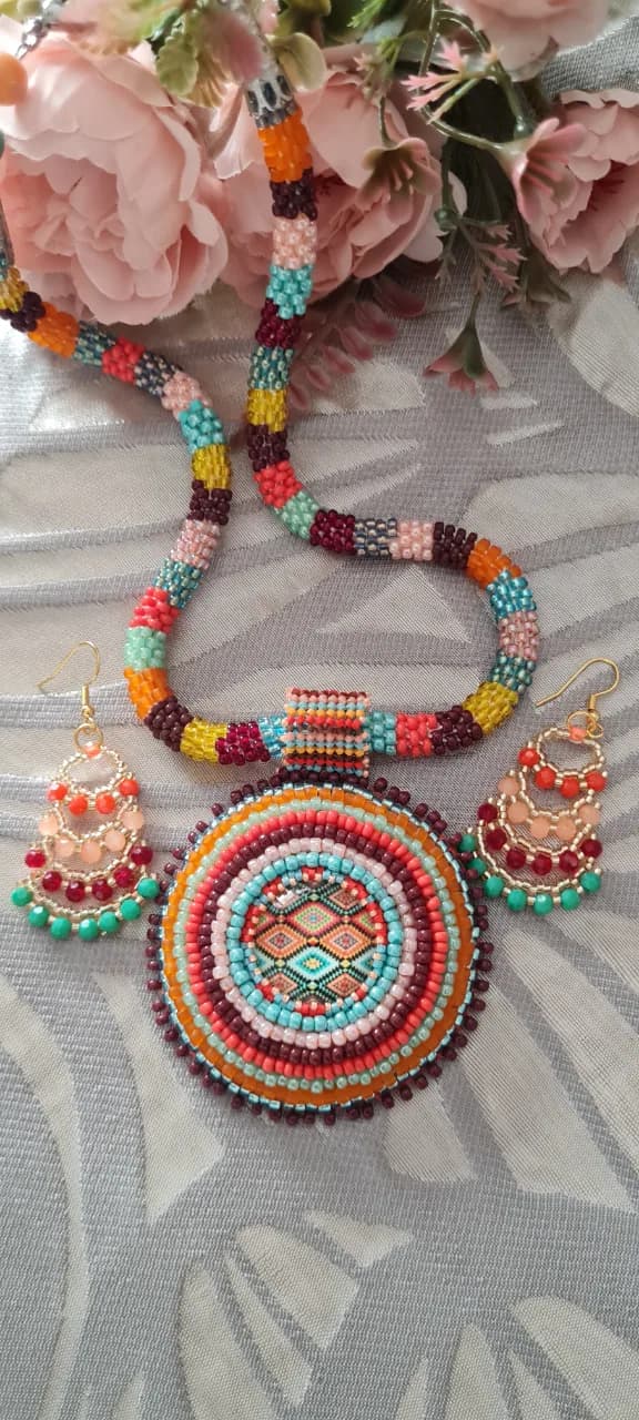 Set colier+cercei
