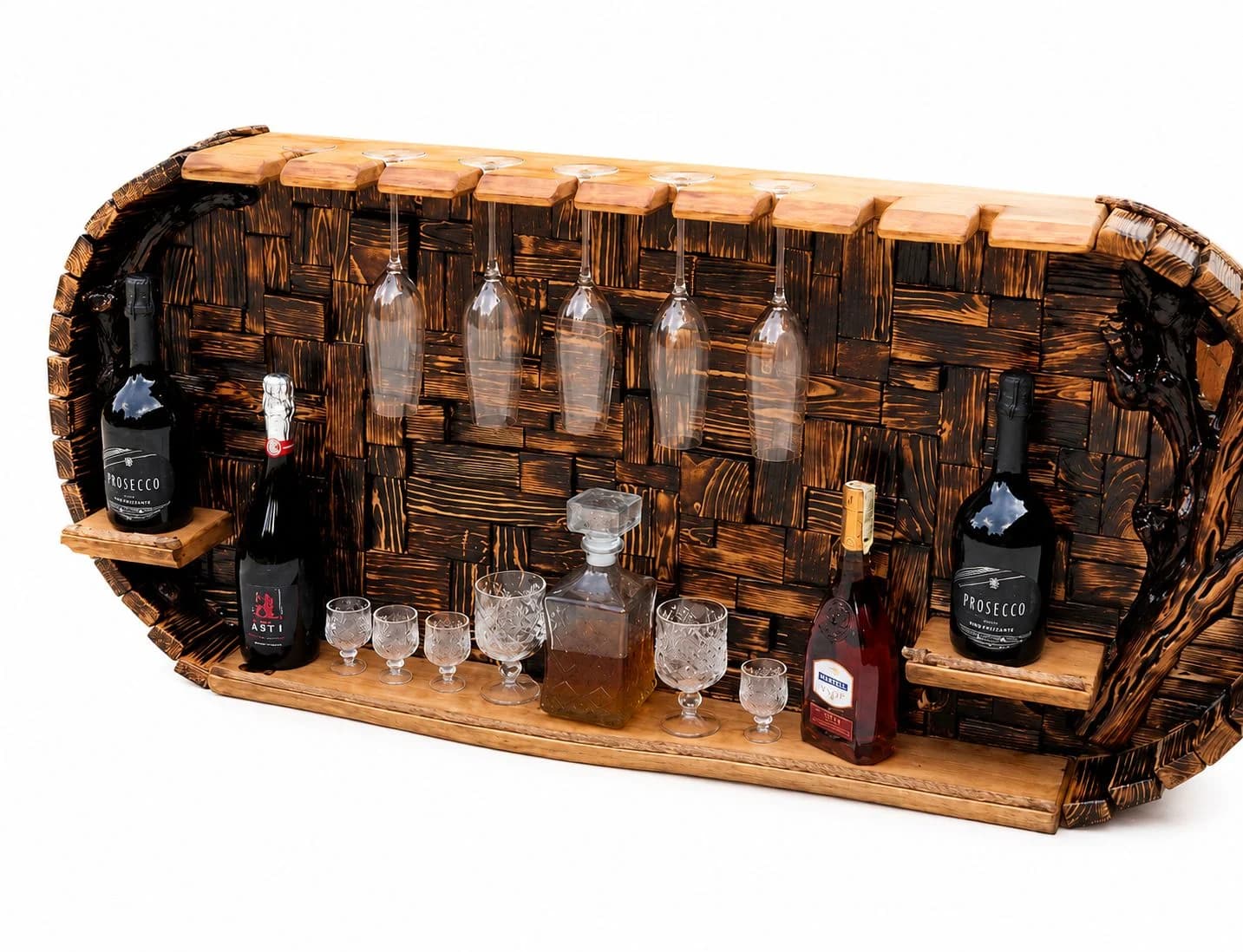 Bar#lustre lemn masiv