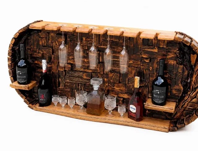 Bar#lustre lemn masiv
