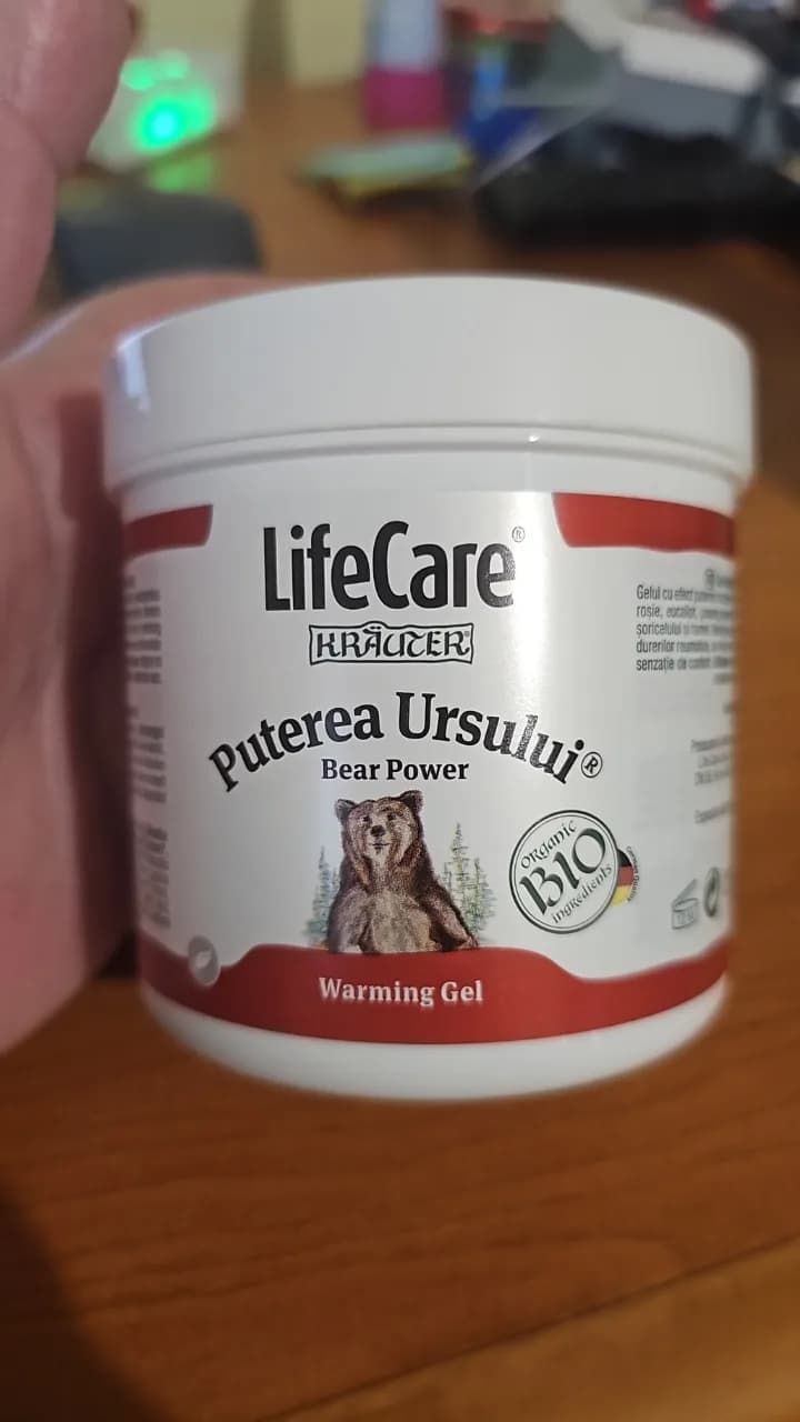 gel puterea ursului