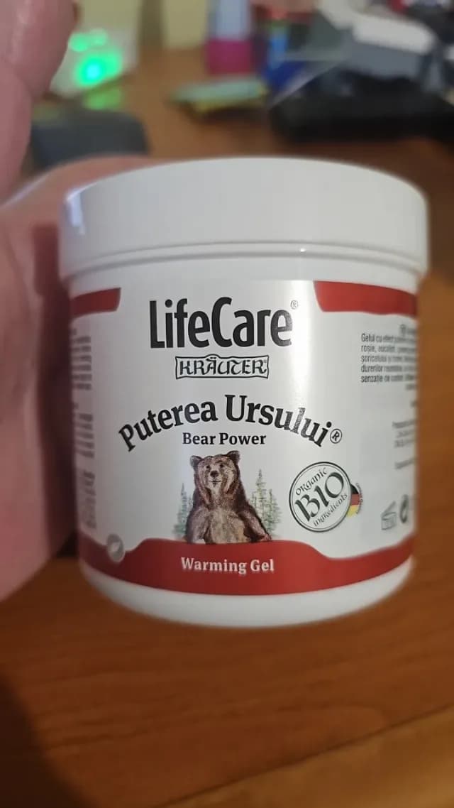 gel puterea ursului