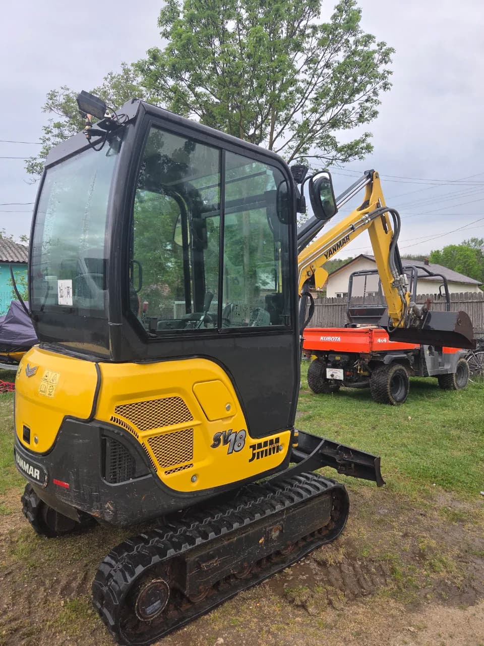 escavator pe senile yanmar 320 ore