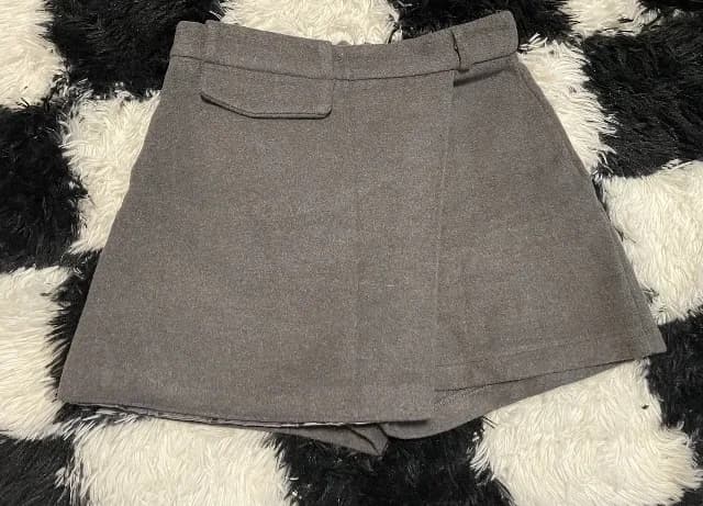 Fustă pantalon gri