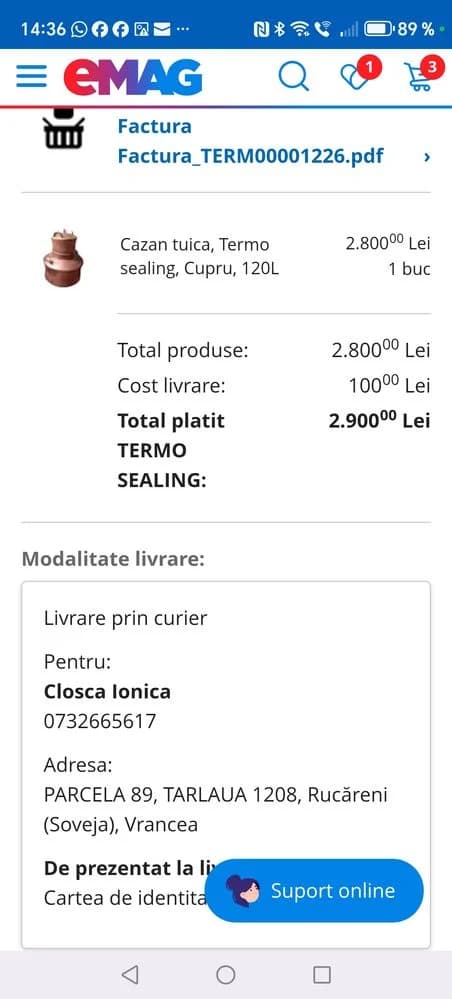Cazan de țuică 120 litri