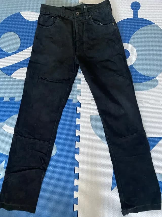 Pantaloni din piele intoarsa marime S/M