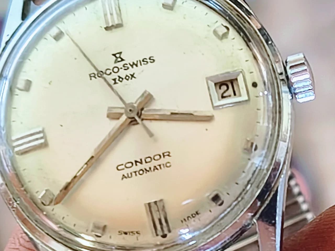 ceas EDOX Roco-Swiss,  Automatic 25 Jewels
ceas barbatesc elvețian