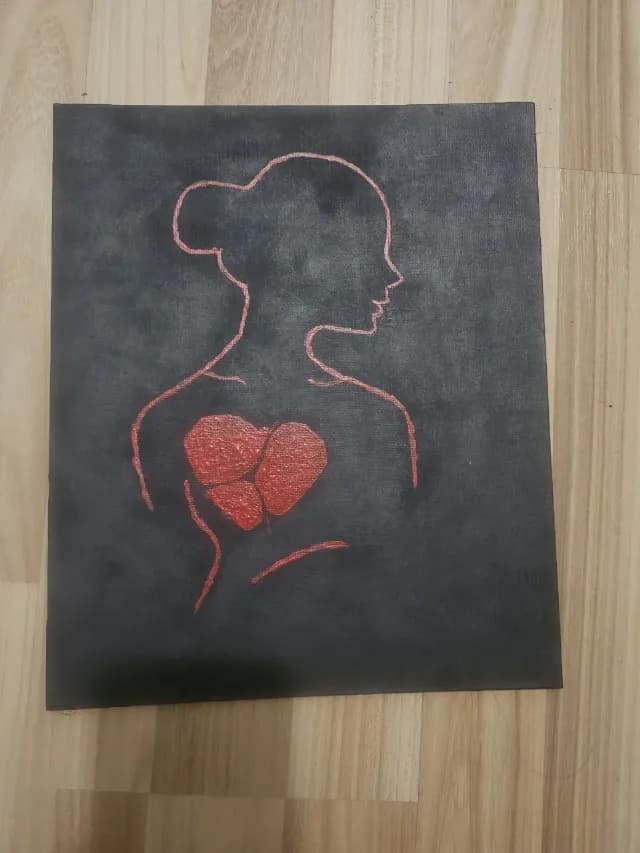 tablou canvas hand made