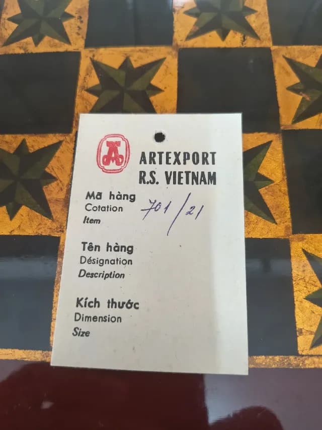 Set Șah Vintage de Colecție – Artexport R.S. Vietnam, Piese Tematice 6c iim