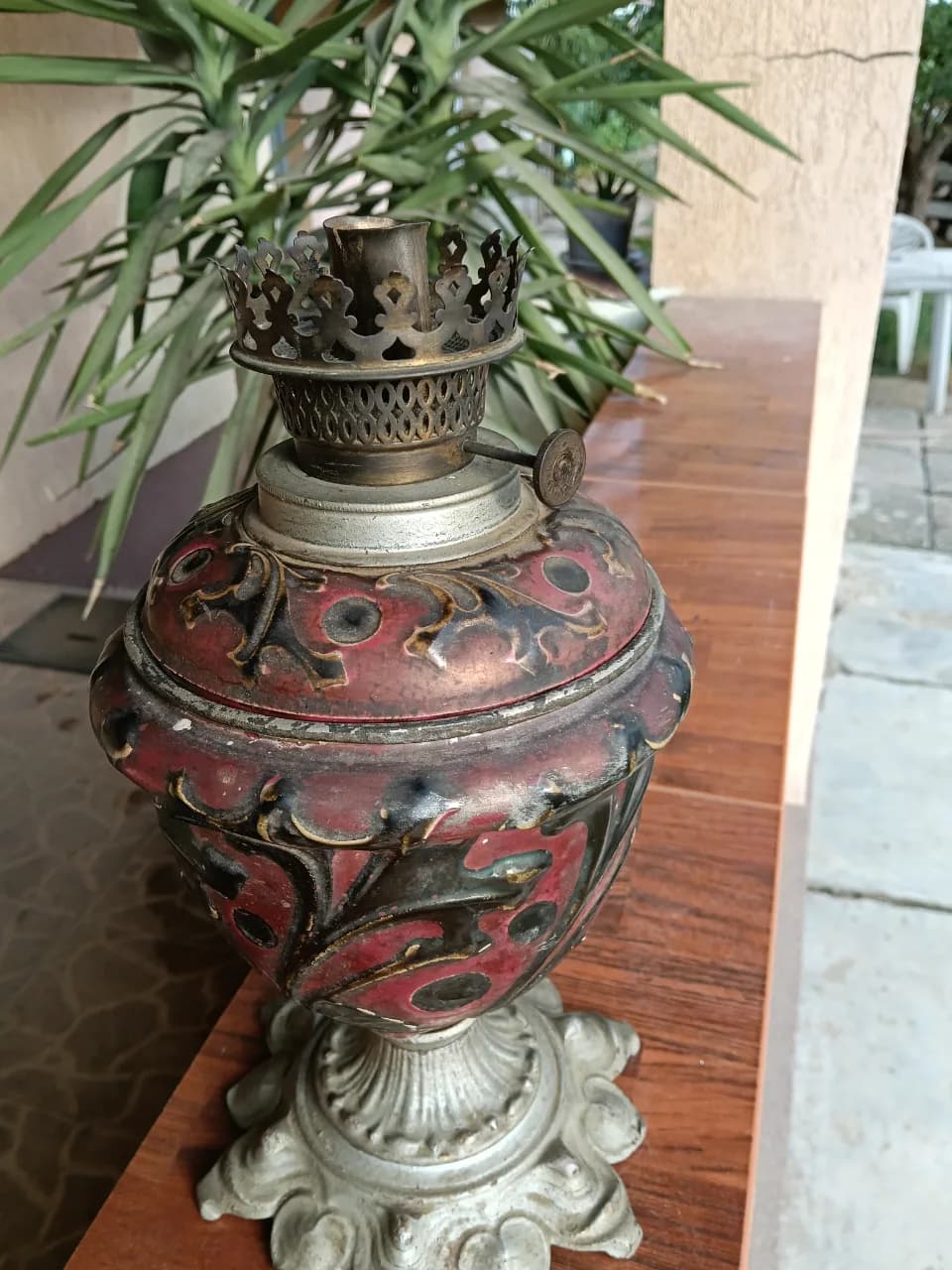 Lampa cu petrol R. Ditmar Viena 1900