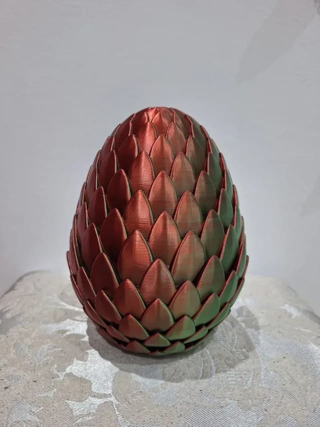 Ou de dragon - culoare superba - printat 3D