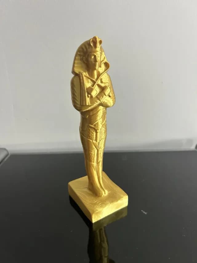 Statueta egipteana - aurie printata 3D