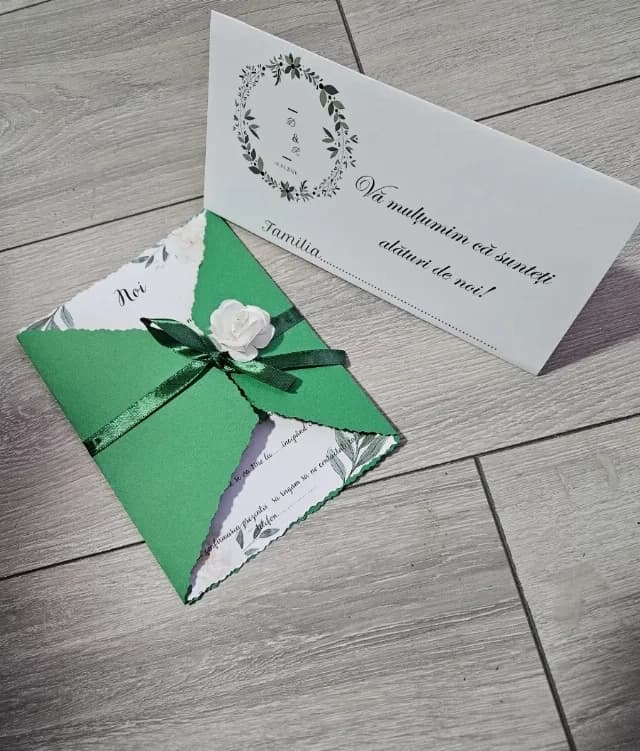 plic dar si invitație