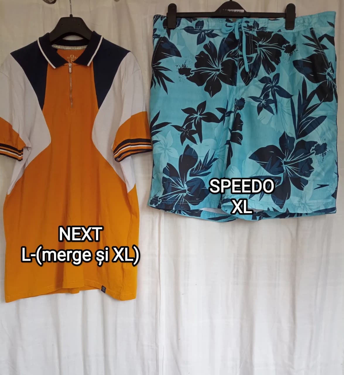 IMPECABILE  Tricou NEXT L/XL 50 lei Bermude SPEEDO XL 35 lei