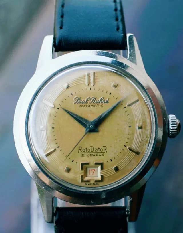 ceas barbatesc Paul (Pavel) Buhre Automatic RotoDator