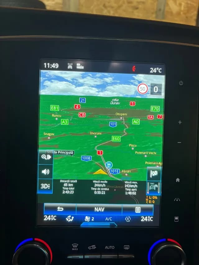 Navigație Renault R-Link 2 HW 1.1 V9 Originală  Android Auto Plug & Play | Megane IV, Talisman, Kadjar