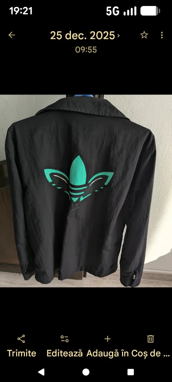 Geaca bărbați mărimea S firma Adidas original