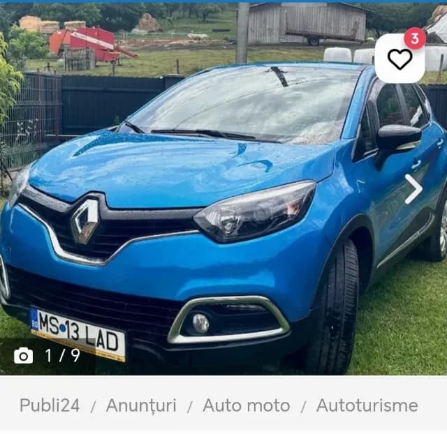 Vând mașină Renault Captur