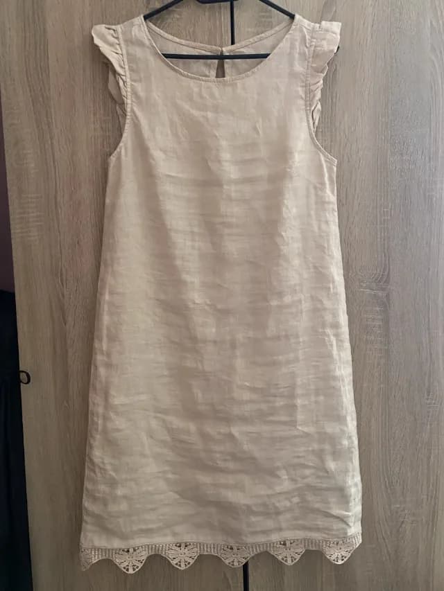 Rochie din in dama