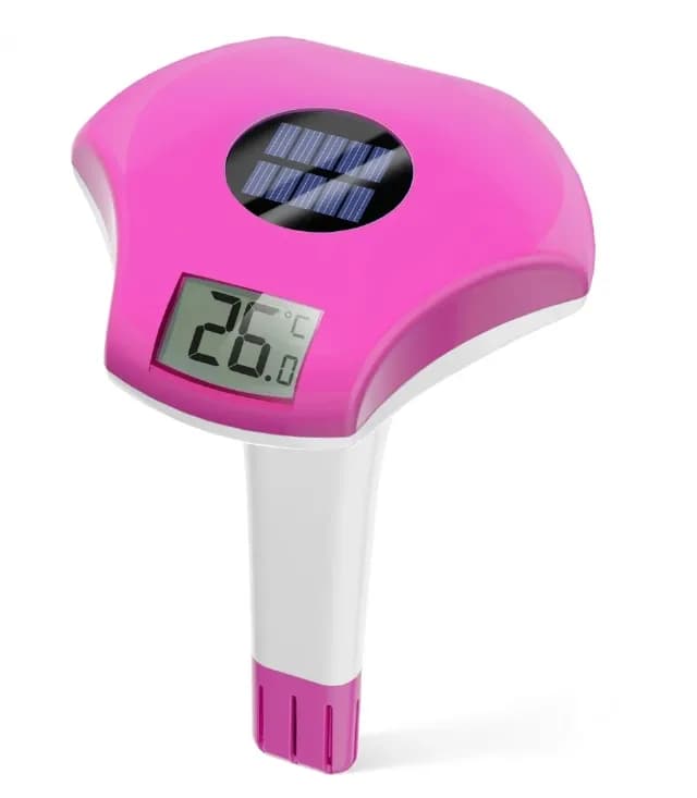 Termometru digital solar plutitor pentru piscină / spa, IPX8 rezistent la apă produs resigilat import Germania