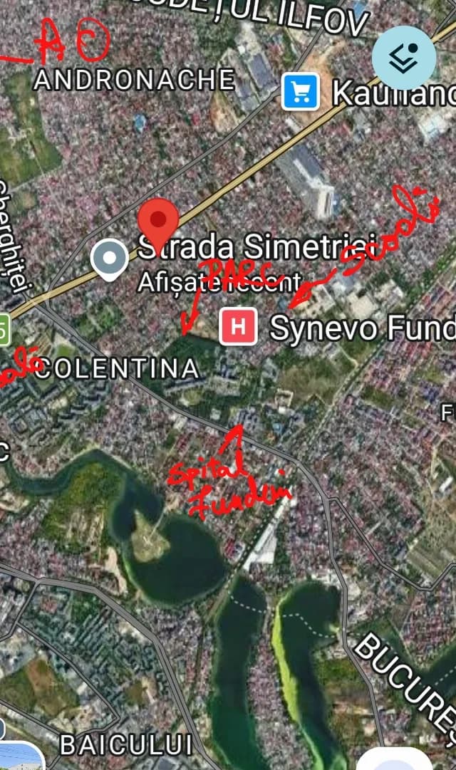 Vând casa caramida cu curte individuala in zona Colentina parc Motodrom,  casa este in curs de renovare