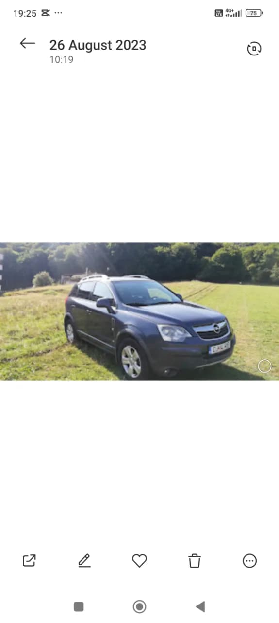 Opel Antara 4x4 motor 2 cdti