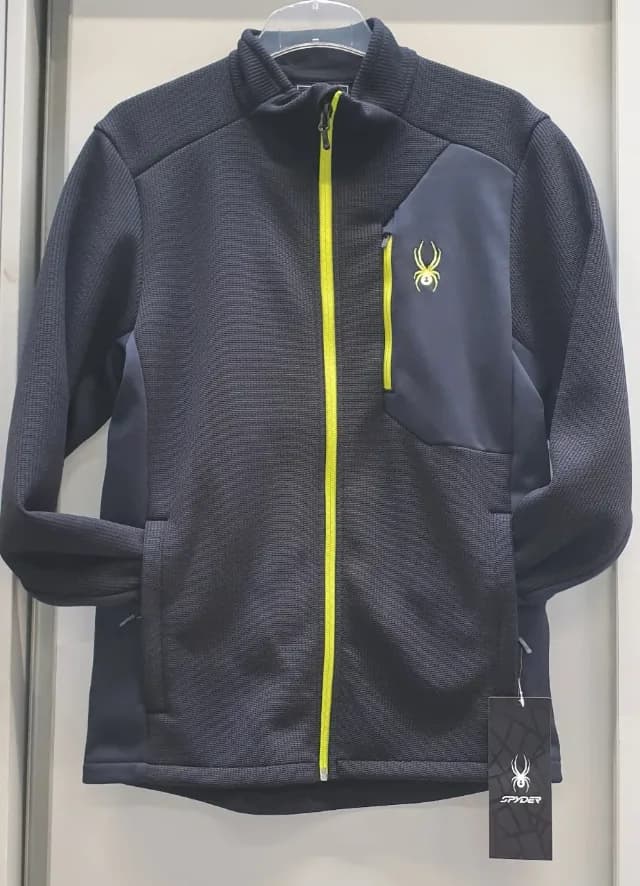 Spyder Jachetă Fleece Bărbați S – Produs Impecabil – Nou cu Etichetă