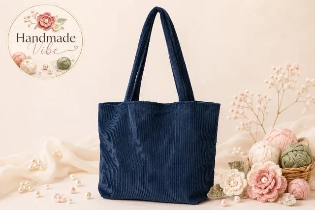Sacosa Tote Albastra