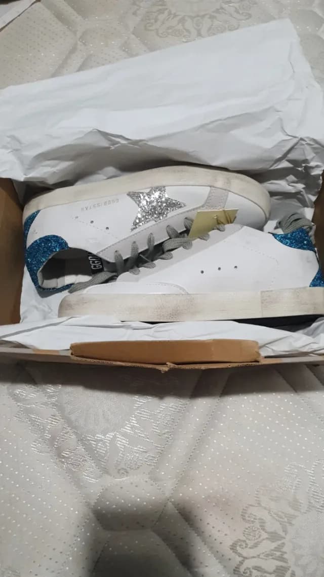 Adidași damă Golden goose nr  38 noi in cutie săculeț si pașaport q-uar