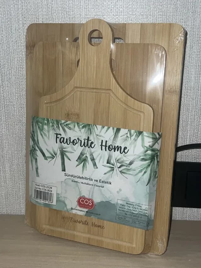 tocătoare din bambus | set 3 bucăți