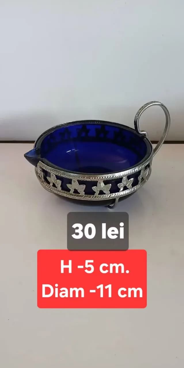 Sosieră sticla albastra