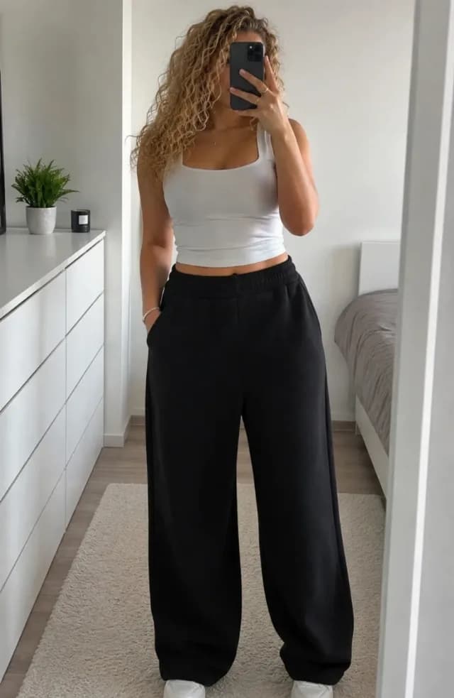 PANTALONI TRENING STRADIVARIUS