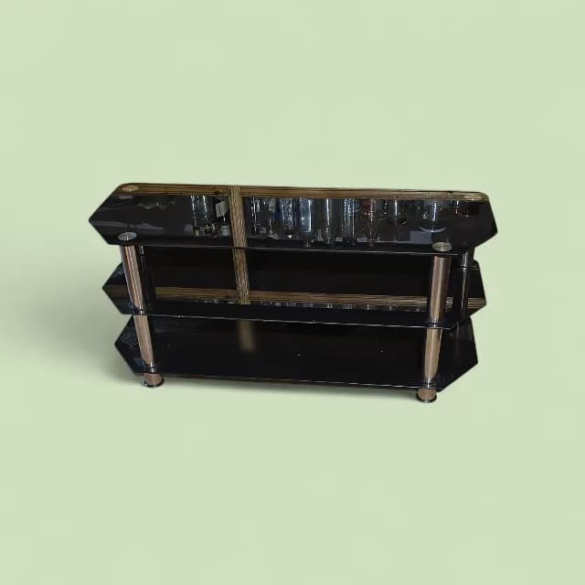 Masa de sticla culoare neagra