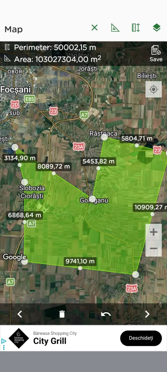 de vânzare teren extravilan vrancea