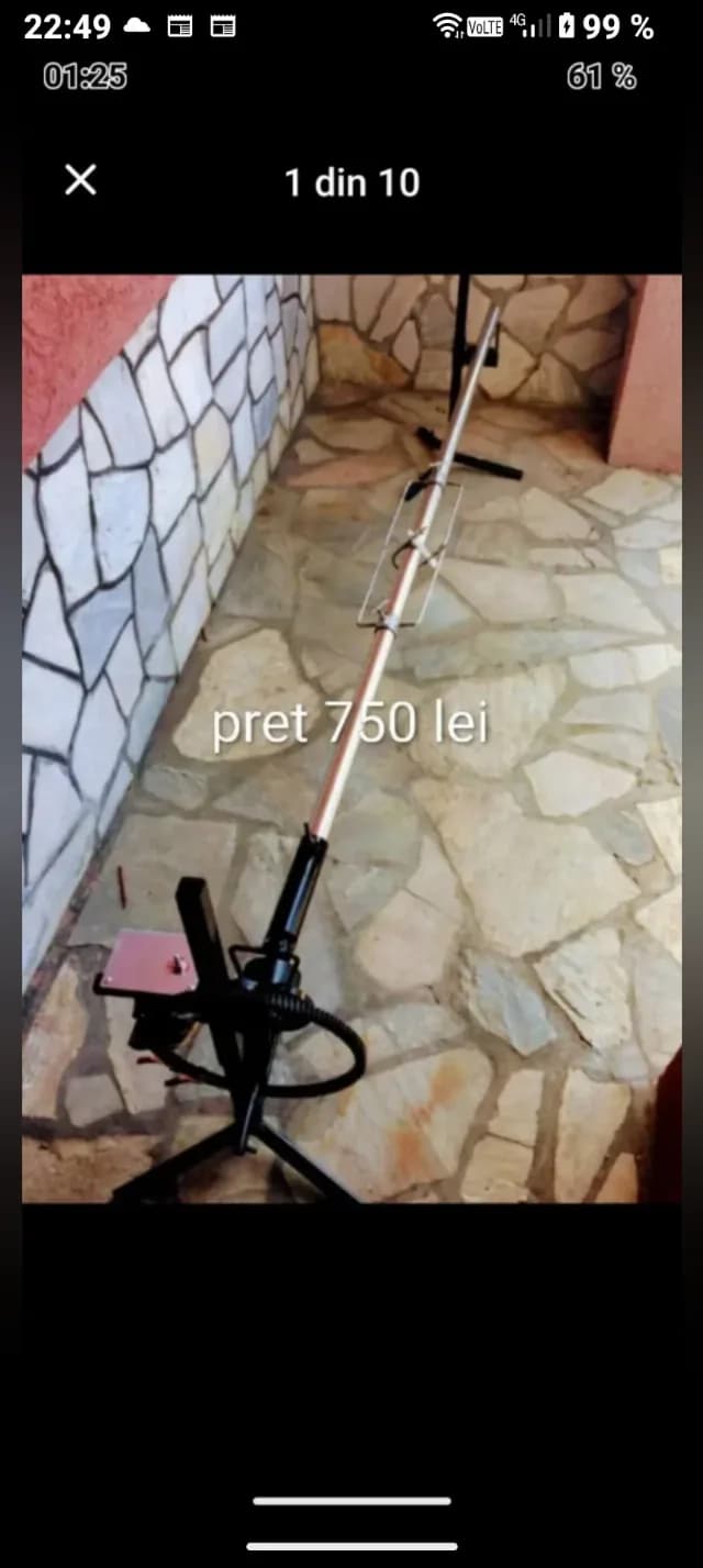 Rotisor negru pret complet 750 lei