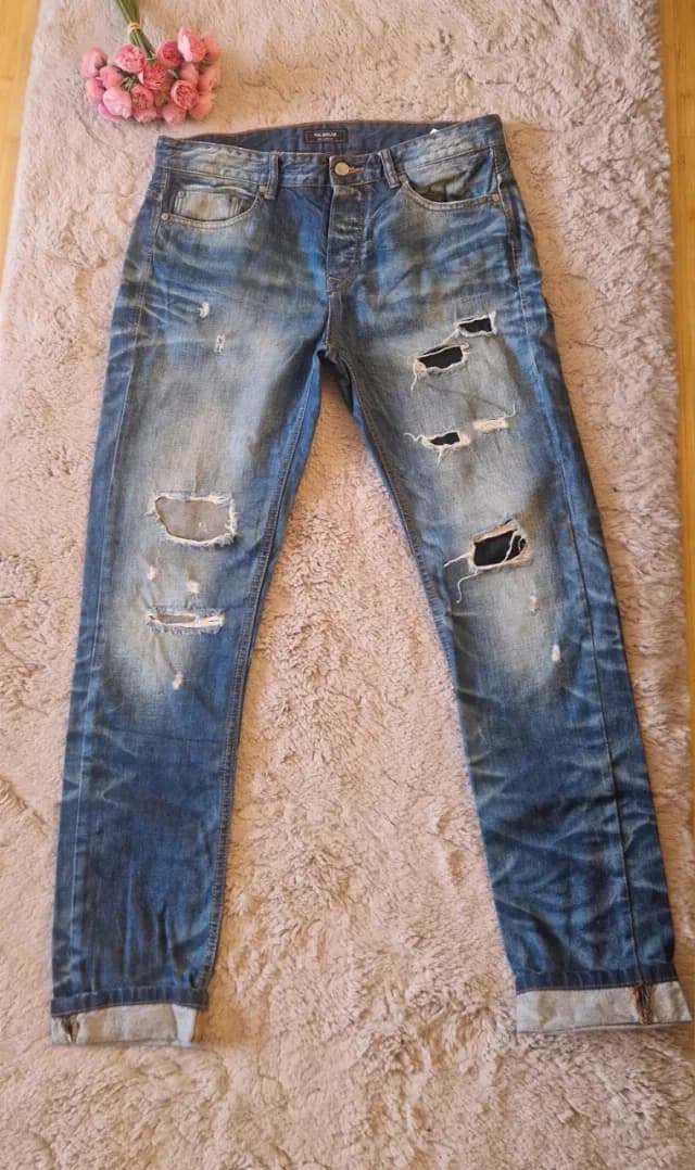 Blugi Pull&Bear stil Casual-streetwear,
