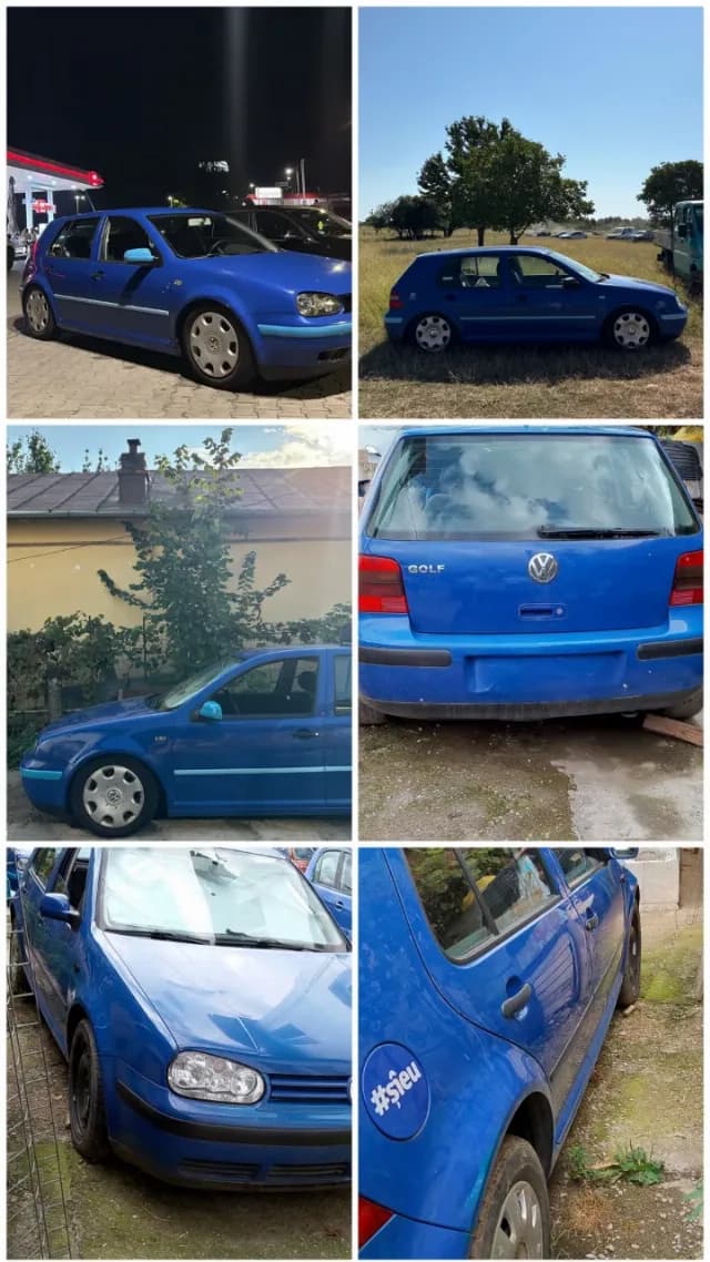 2autoturisme Volkswagen Golf4!