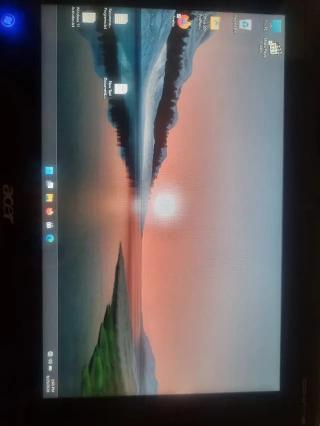 Laptop tableta Acer 10.1" diagnoza auto  functionala cu incarcator geanta antisoc