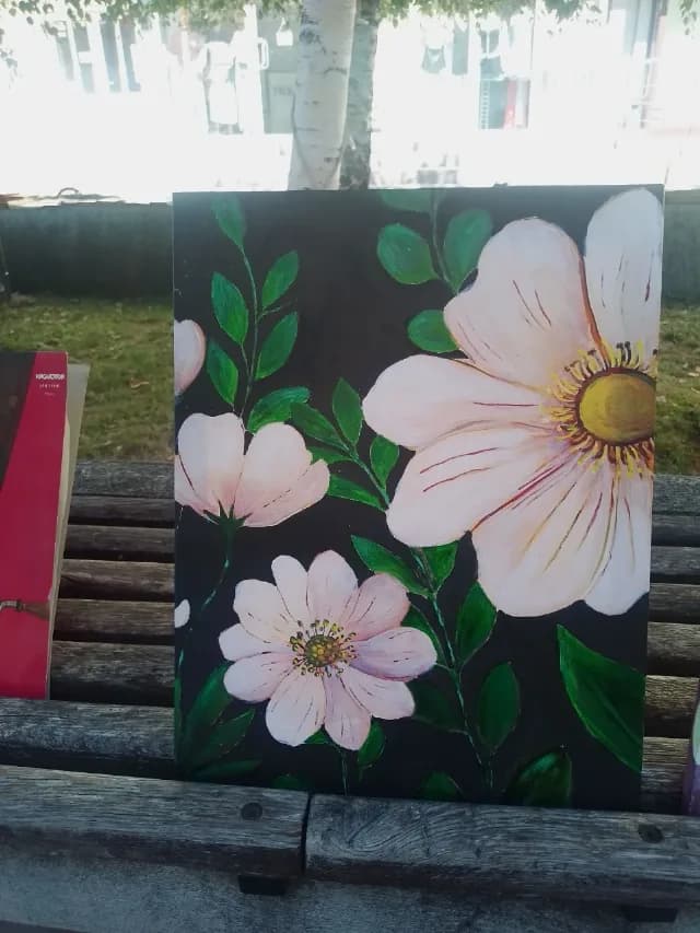 Tablouri pictură pe pânză stare foarte bună