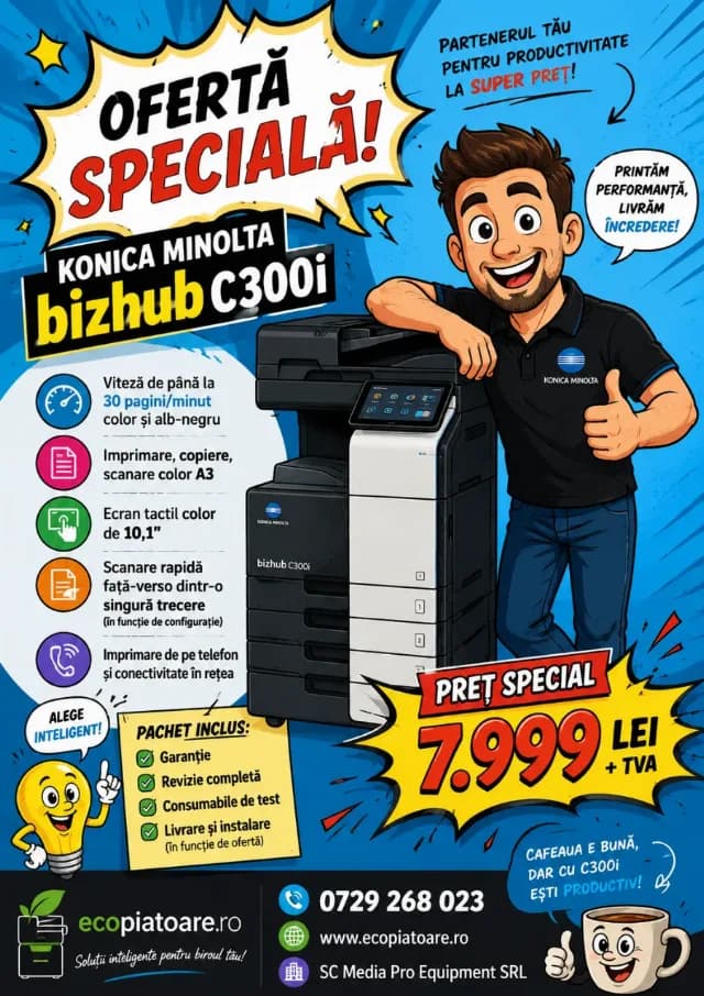 konica minolta bizhub c300i